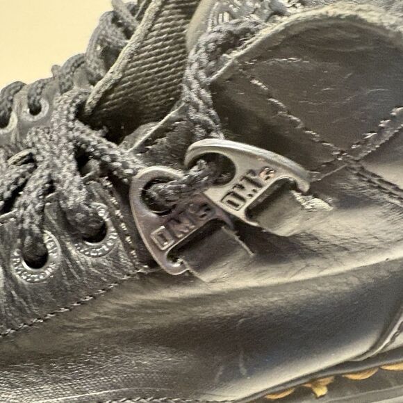 Vintage Dr. Martens Black‎ Leather Y2K Chunky Air Walk  Boot 9357  Women SZ 6 - Picture 5 of 14